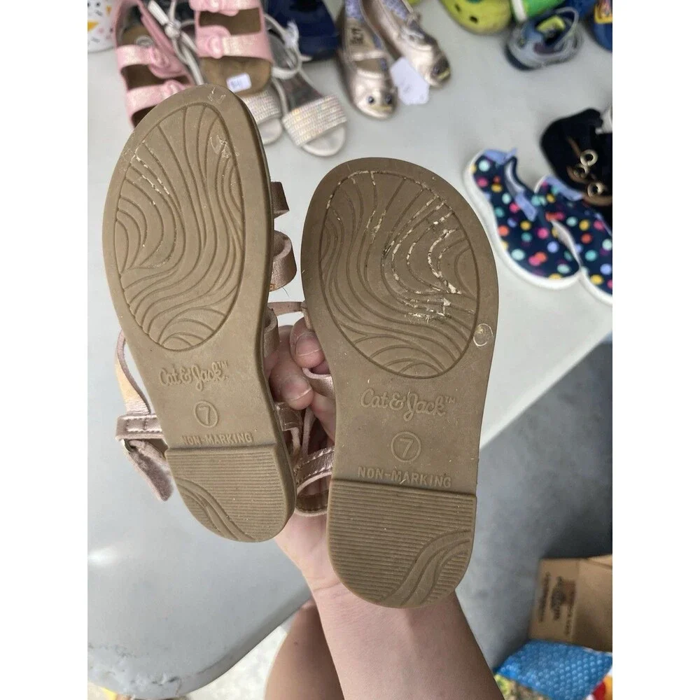 Cat & Jack Keds Toddler Girls Shoe Lot Size 7 Sandals Water Mary Jane Sneaker